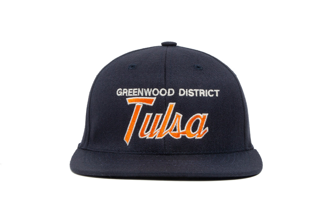 Tulsa wool baseball cap