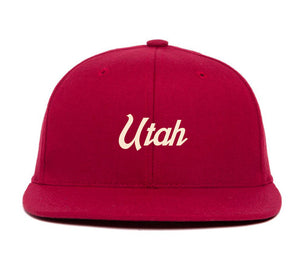 Utah II wool baseball cap