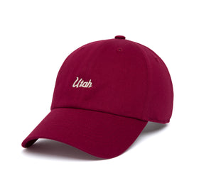 Utah Microscript Dad wool baseball cap