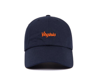 Virginia Microscript Dad wool baseball cap