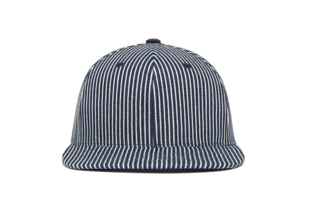 Clean Railroad Denim (Wide) wool baseball cap