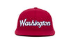 Washington III
    wool baseball cap indicator