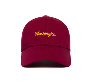 Washington Microscript Dad II wool baseball cap