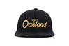 West Oakland
    wool baseball cap indicator