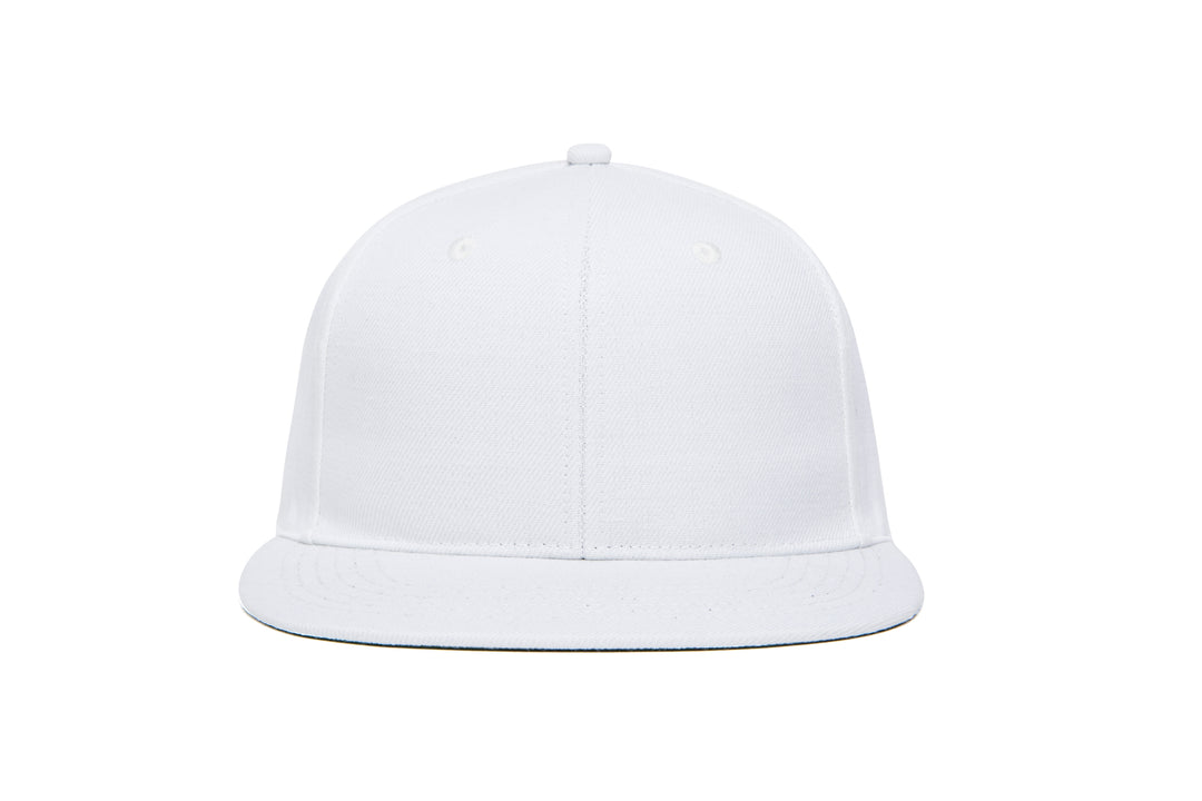 Fitted Clean White wool baseball cap