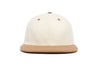 Clean White / Camel Two Tone
    wool baseball cap indicator