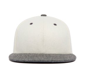 Clean White / Highway Two Tone wool baseball cap
