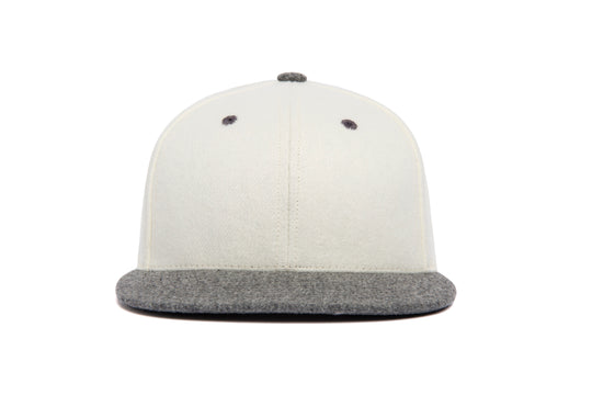 Clean White / Highway Two Tone wool baseball cap