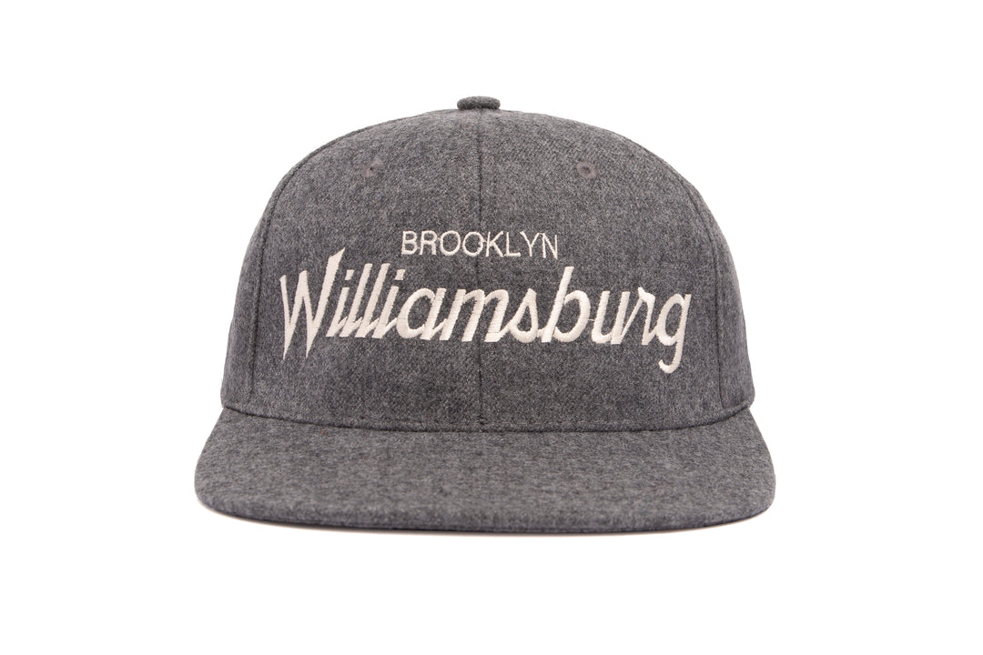 Williamsburg wool baseball cap