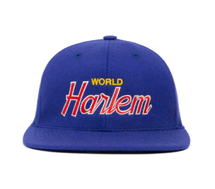 World Harlem wool baseball cap