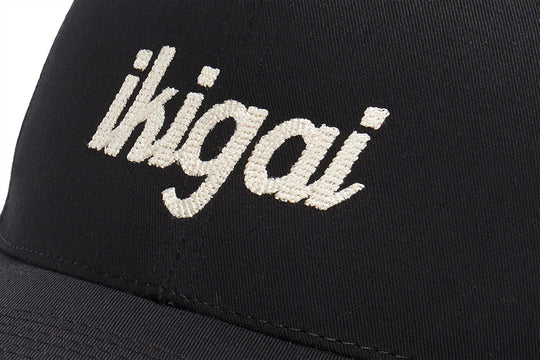 ikigai 生き甲斐 Chain wool baseball cap