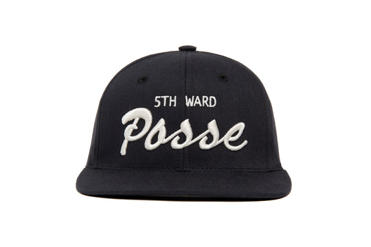 5th Ward Posse 3D Twill wool baseball cap