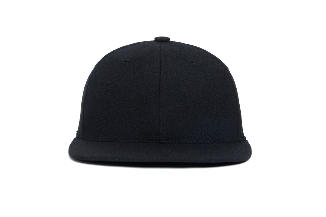 Clean Black Wool wool baseball cap