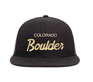 Boulder wool baseball cap
