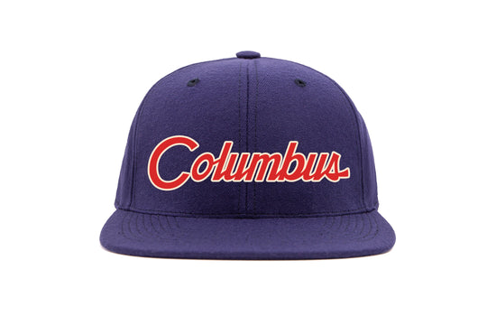 Columbus wool baseball cap