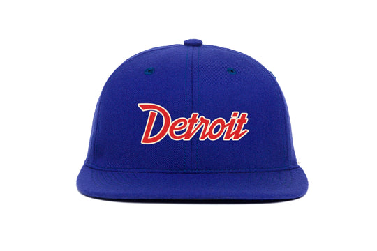 Detroit V wool baseball cap
