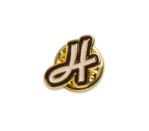 H Logo Pin wool baseball cap