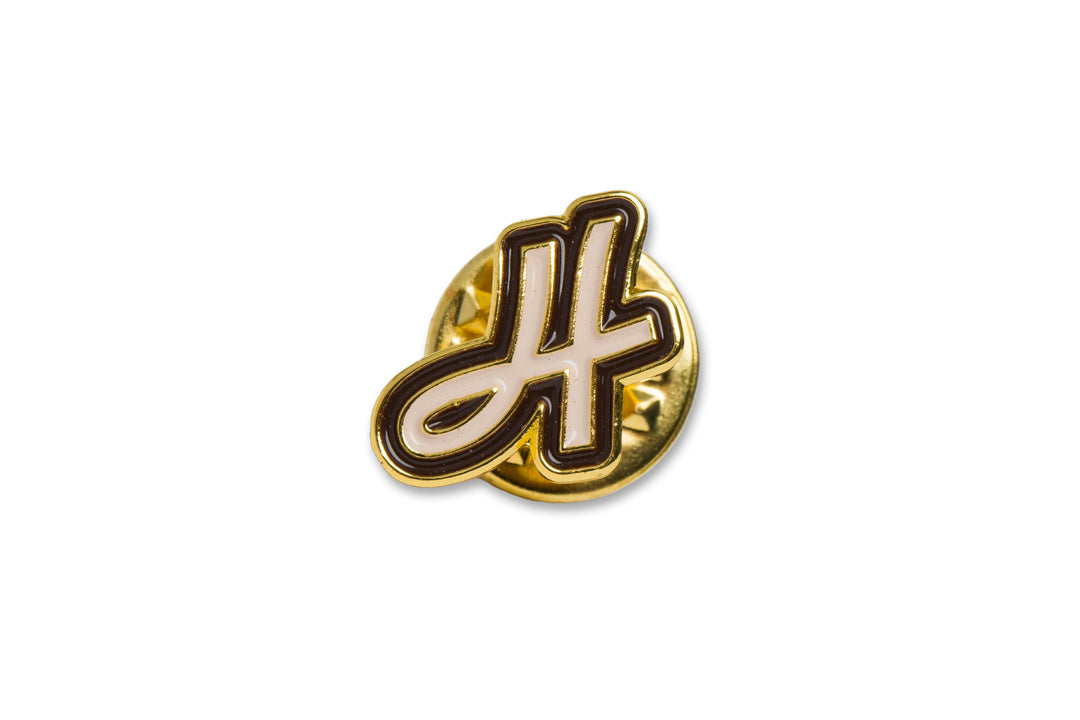 H Logo Pin wool baseball cap