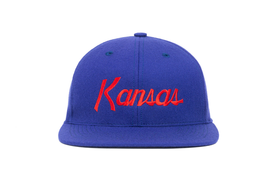 Kansas wool baseball cap