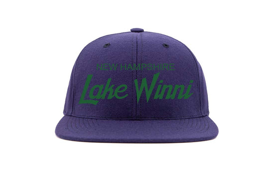 Lake Winni wool baseball cap
