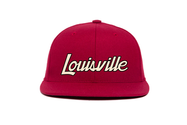 Louisville Black Caps - Black Wool Vintage Flatbill