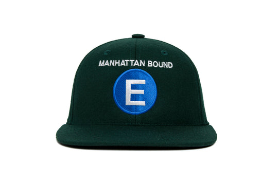 Manhattan Bound wool baseball cap