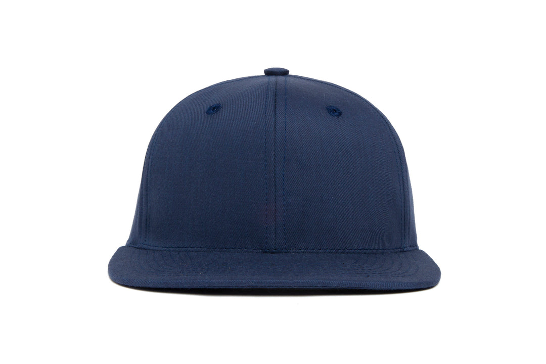 Clean Navy Twill wool baseball cap