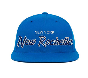 New Rochelle wool baseball cap