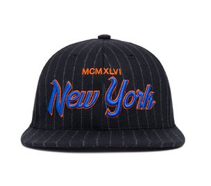 MCMXLVI New York wool baseball cap