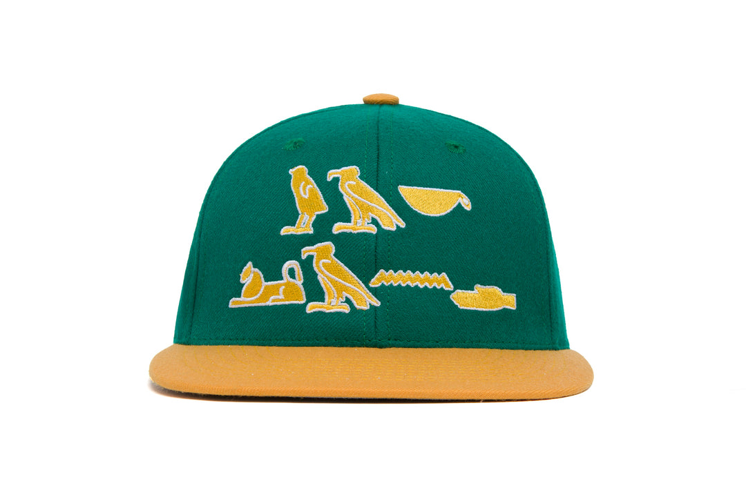 Oakland Hieroglyphic wool baseball cap