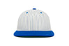 Clean Royal Pinstripe Two Tone Wool
    wool baseball cap indicator