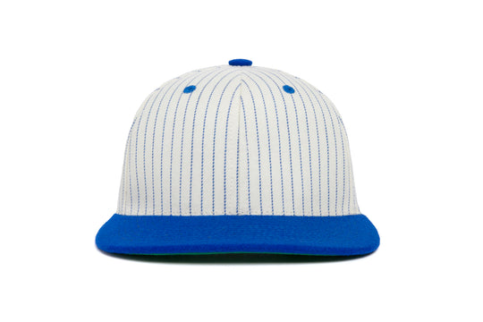 Clean Royal Pinstripe Two Tone Wool wool baseball cap