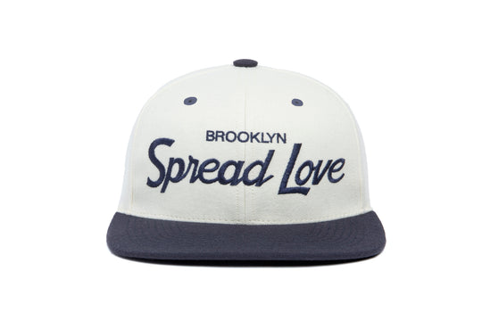 Spread Love Two Tone wool baseball cap