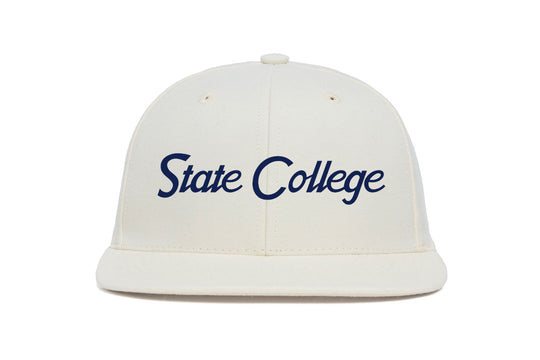 State College wool baseball cap