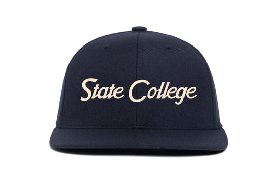 State College II wool baseball cap