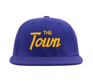 The Town wool baseball cap