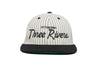 Three Rivers Pinstripe
    wool baseball cap indicator