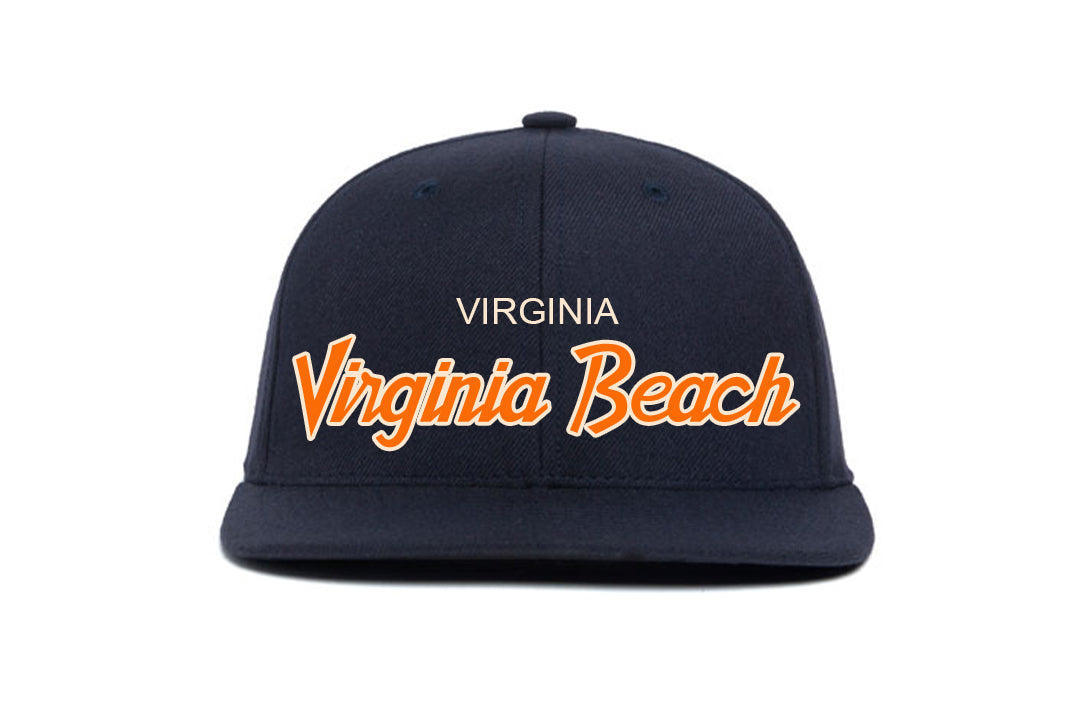 Virginia Beach wool baseball cap