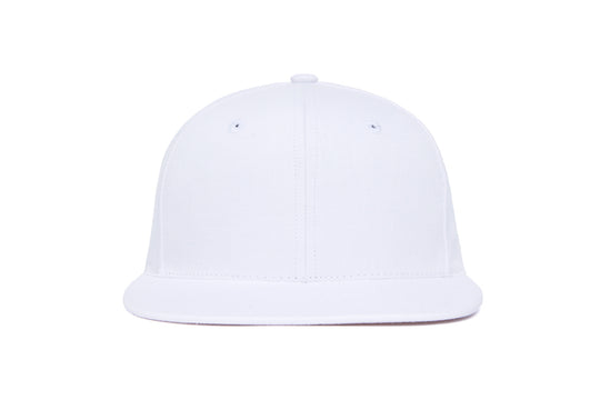Clean White Twill wool baseball cap